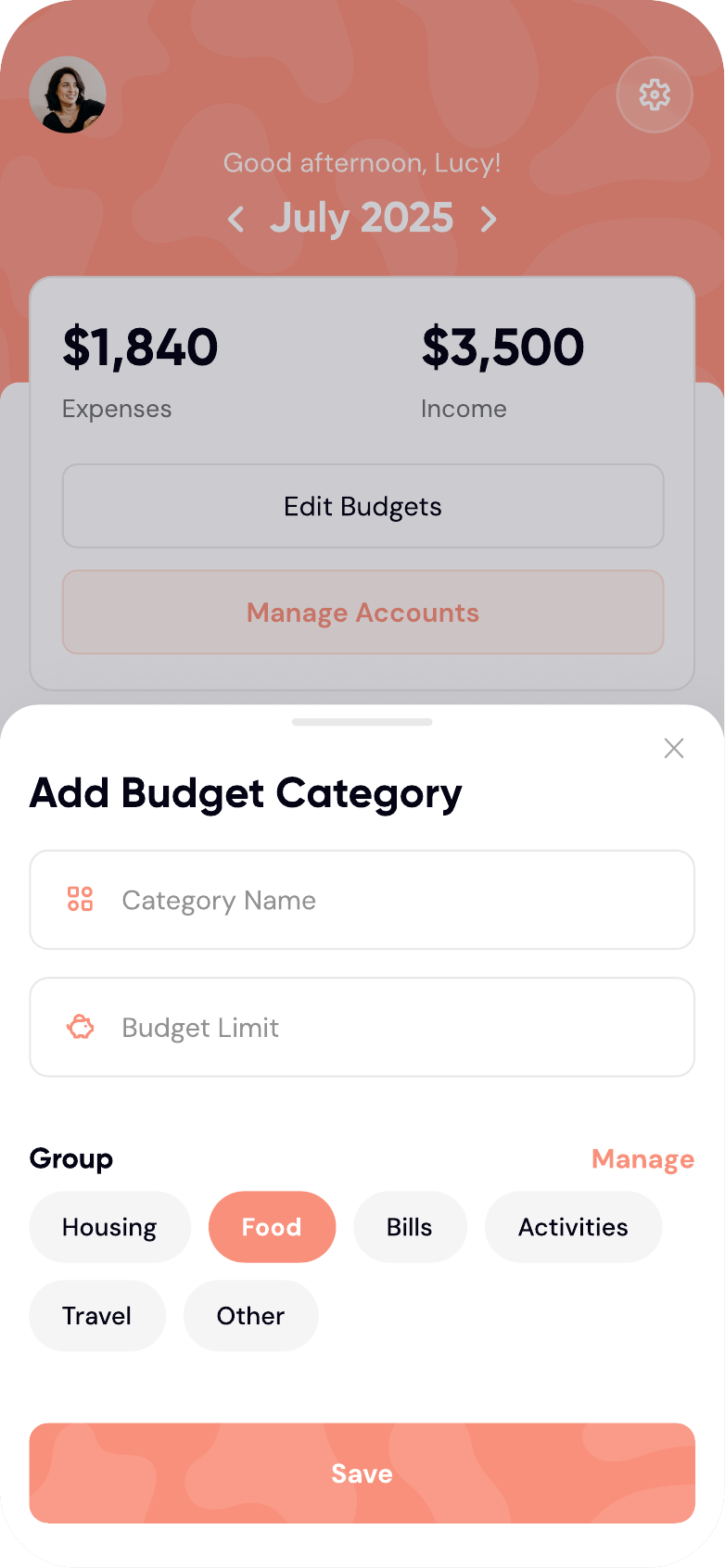 Add Category